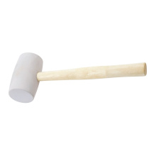 MAILLET CAOUTCHOUC BLANC M.BOIS 65MM